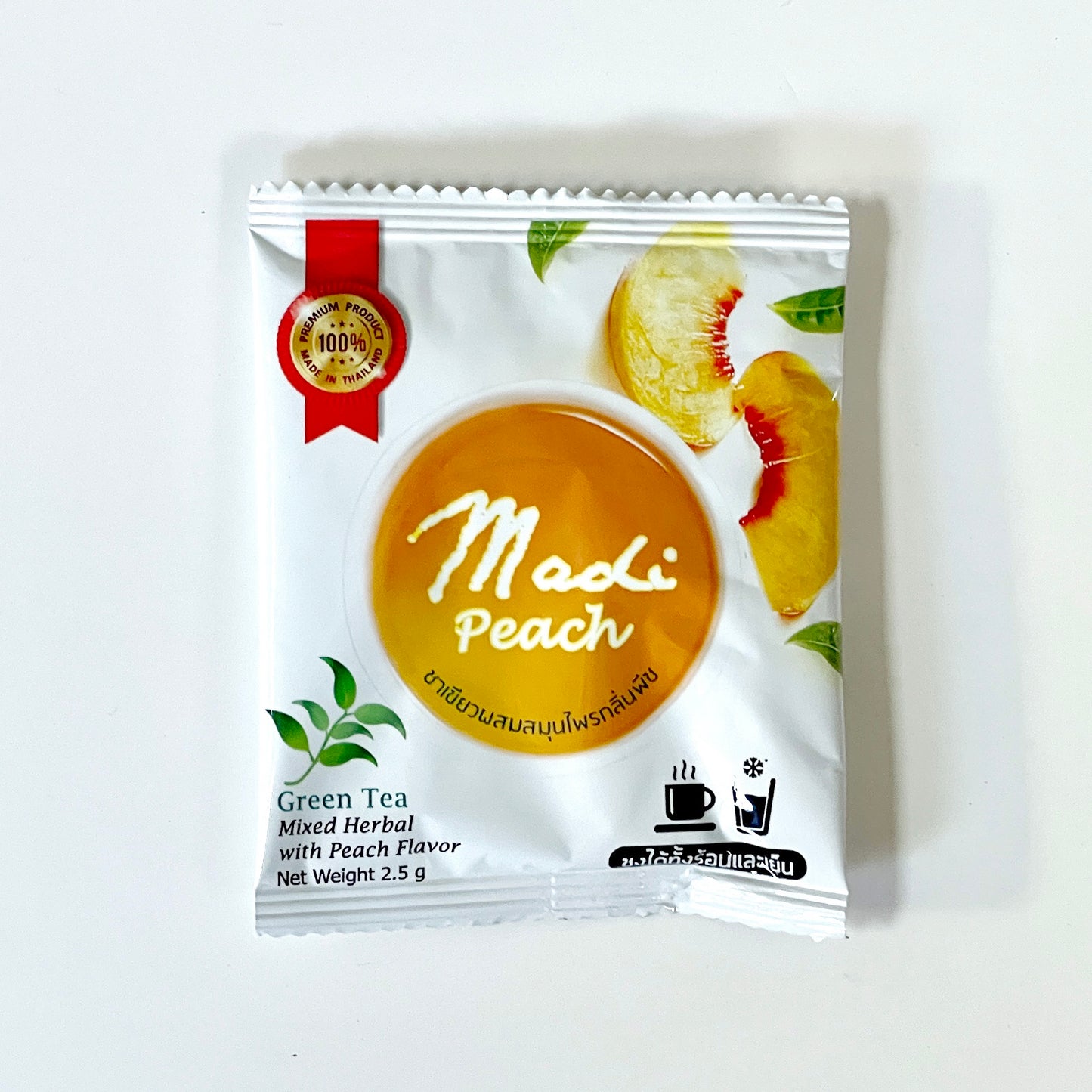 【初回のみ お試し１袋】Madi-Peach（発酵緑茶）Herb Tea（ハーブティー）