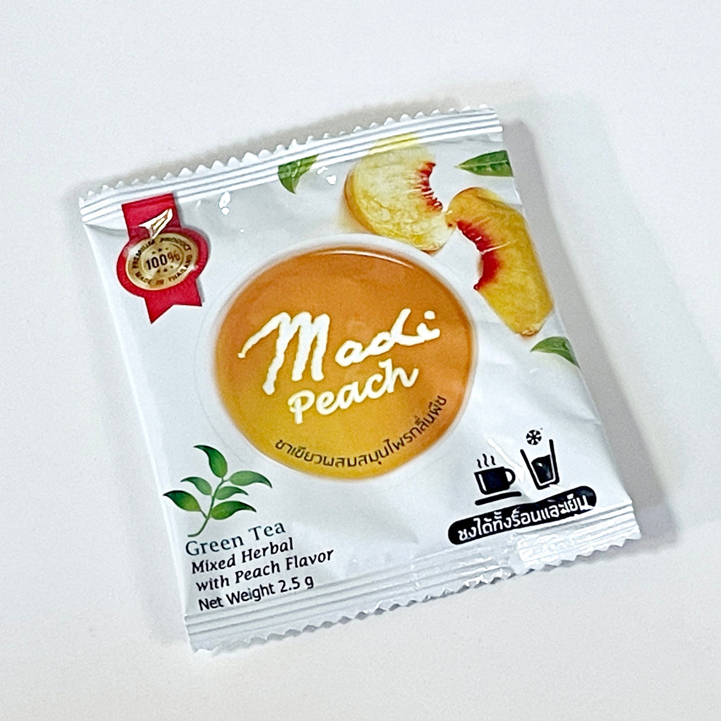 【初回のみ お試し１袋】Madi-Peach（発酵緑茶）Herb Tea（ハーブティー）