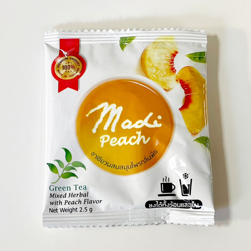 【初回のみ お試し２袋】Madi-Peach（発酵緑茶）Herb Tea（ハーブティー）